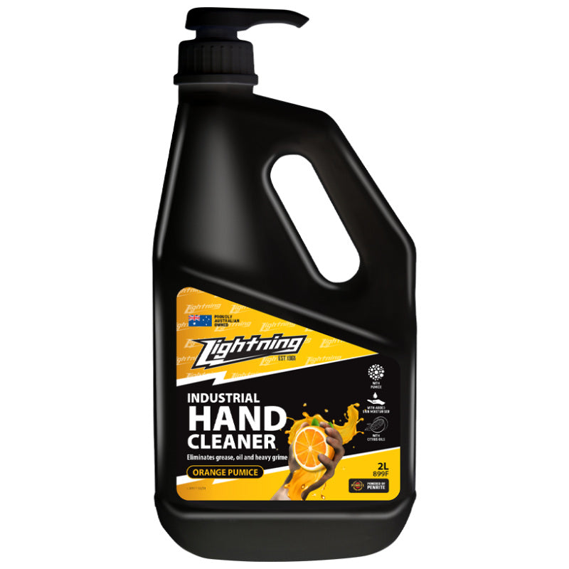 Lightning Orange Pumice Industrial Hand Cleaner 2L