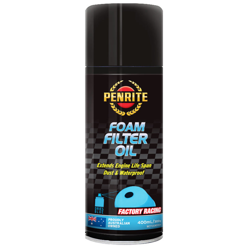 Penrite Foam Filter Oil (Aerosol) 400ml