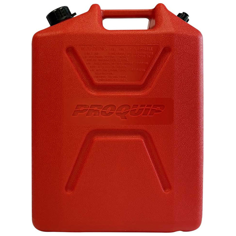 20L Plastic Fast Pour Fuel Can – Unleaded Red