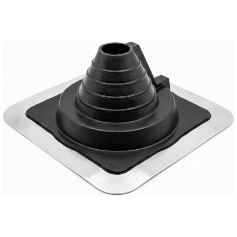 Black EPDM Pipe Boot Flashing 50–100mm – Dektite Style