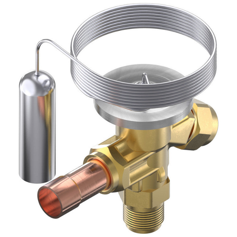 Danfoss T2 Expansion Valve R404A/R507A – Angleway Flare/Solder Internally Equalised (068Z3414)