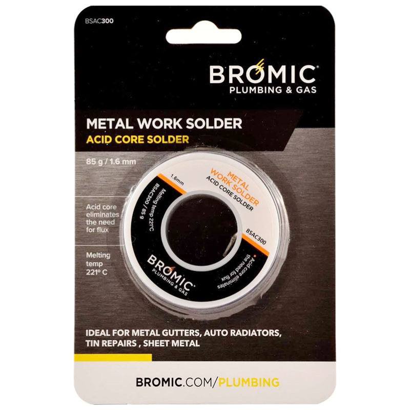 Bromic Electrical Rosin Core Solder 85G 1.6mm
