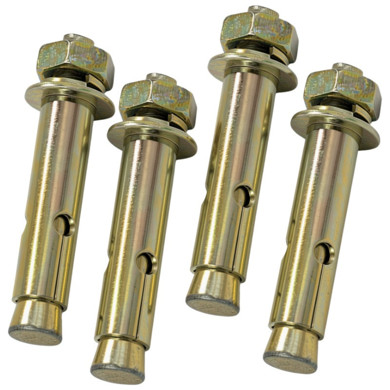 Sleeve Anchor Bolts 14mm x 120mm M12 Thread – Pack of 4