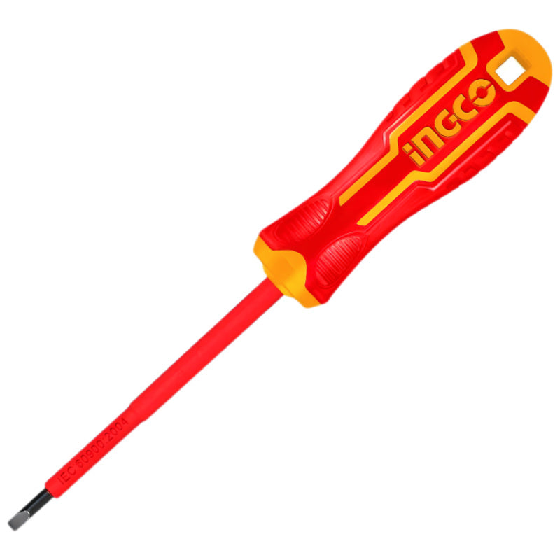 Ingco Insulated Slotted Screwdriver SL3 x 75mm