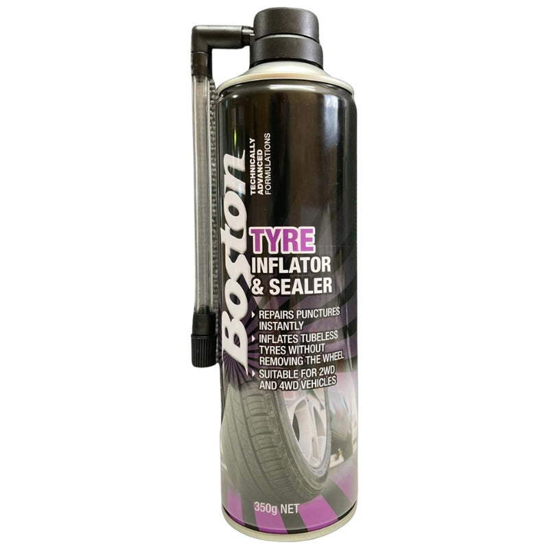 Boston Tyre Inflator & Sealer 350g
