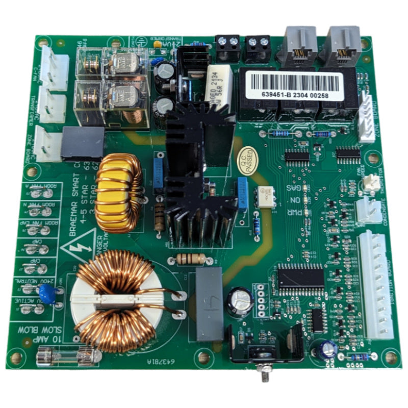 Braemar Heater PCB Board Replacement – Suits 4 & 5 Star Units (639451)