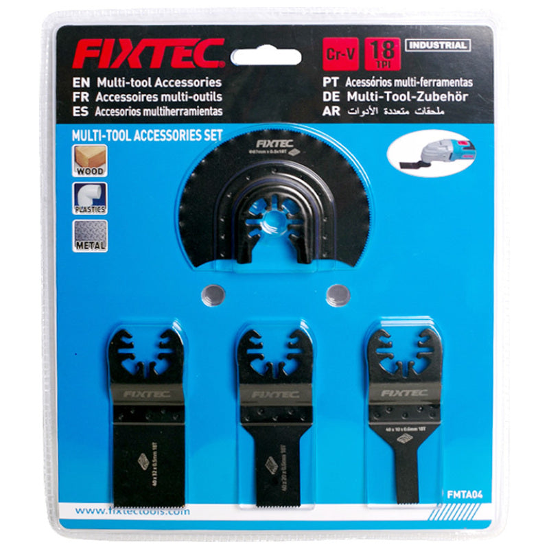 4 Piece Oscillating Multi-Tool Accessory Kit