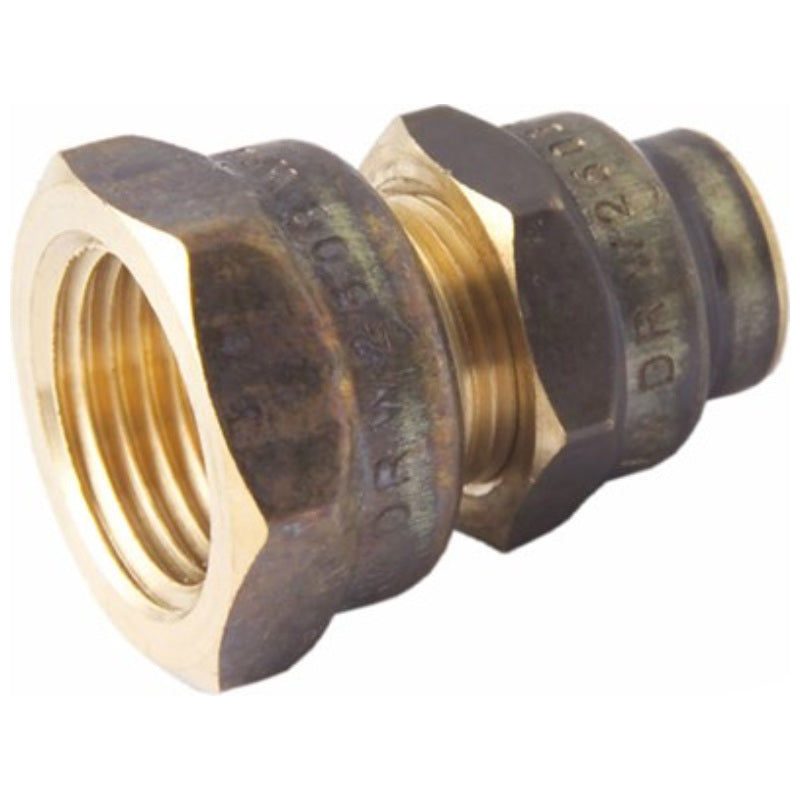 Metforge Flared Compression Union Brass 20FI x 15C Reducing (Lead Free)