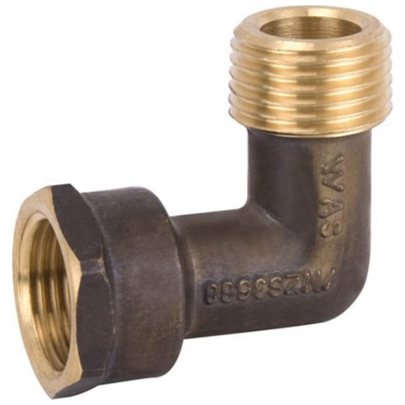 Metforge Elbow Brass MI x FI 20mm (Lead Free)