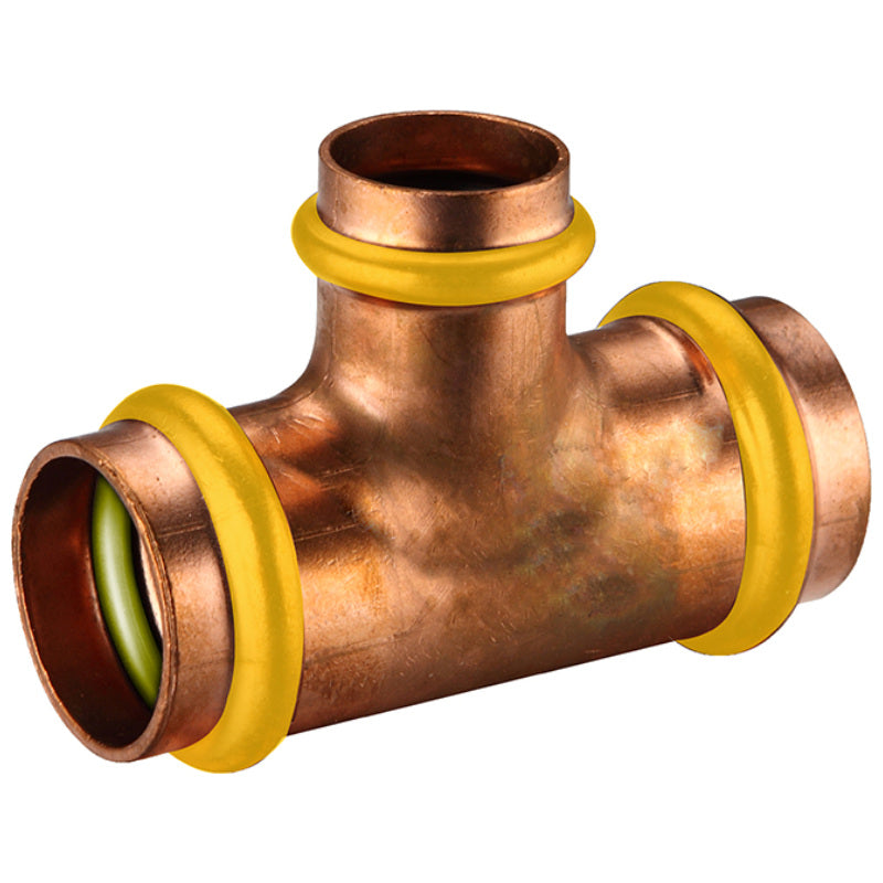 Metpress Tee Reducing Gas DN25 x DN25 x DN15