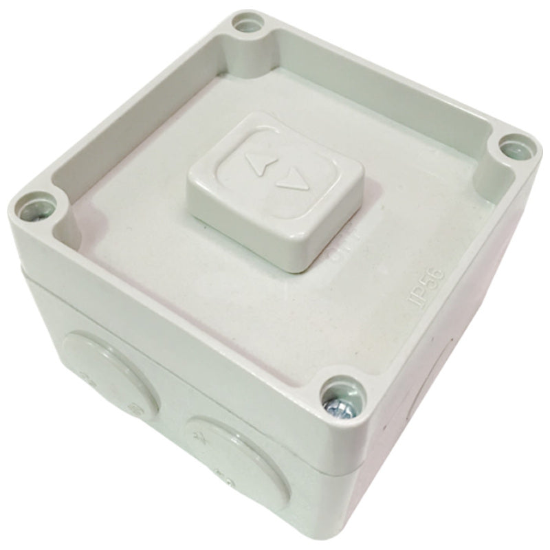 Weatherproof Single Gang Switch 250V 15A