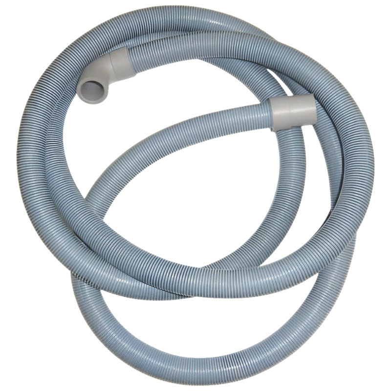 Drain Hose Universal Fit with 90° Elbow (19mm) & Straight End (19mm) 2M