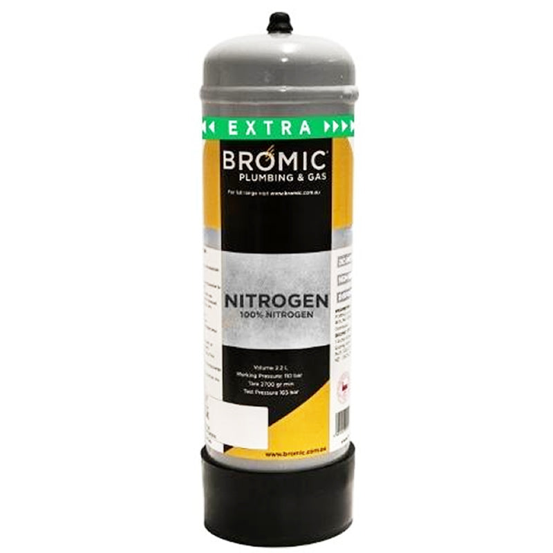 Bromic Nitrogen Mix Food Grade Cylinder 2.2L