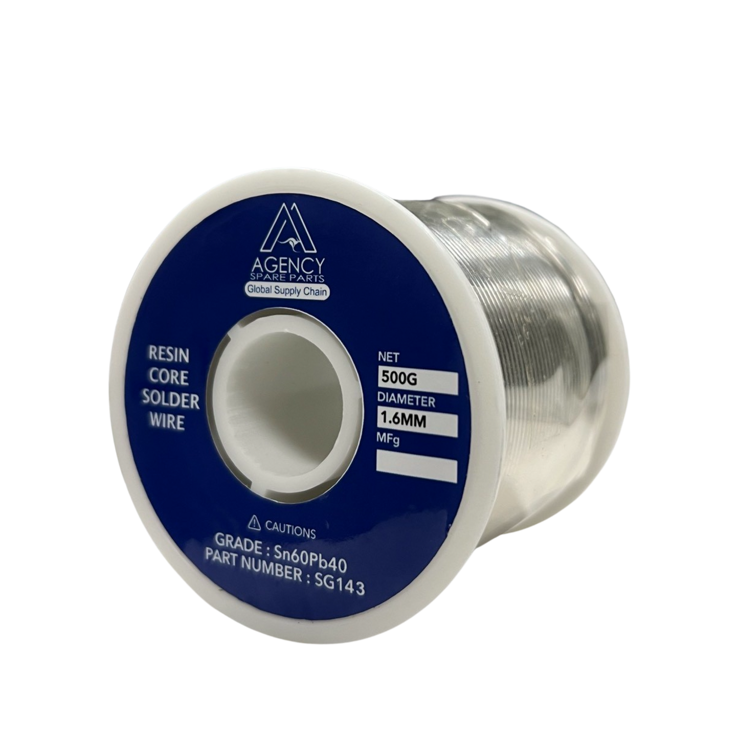 SOLDER ELECTRICAL ROSIN CORE 0.5kg 1.6mm