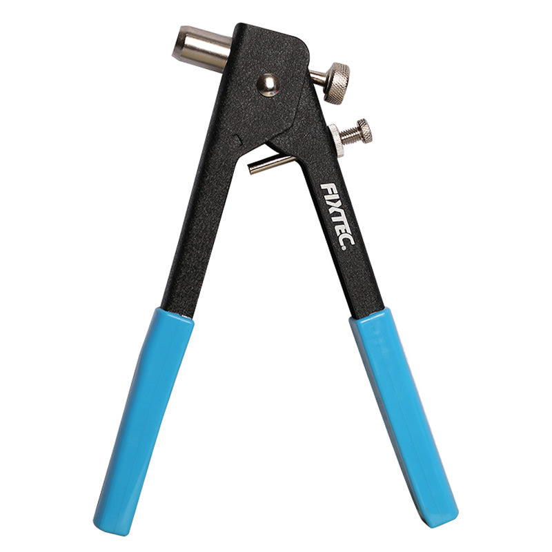 Manual Pop Riveter Gun 11" with Assorted Nut Rivet Mandrels & Rivet Nuts (86 piece set)