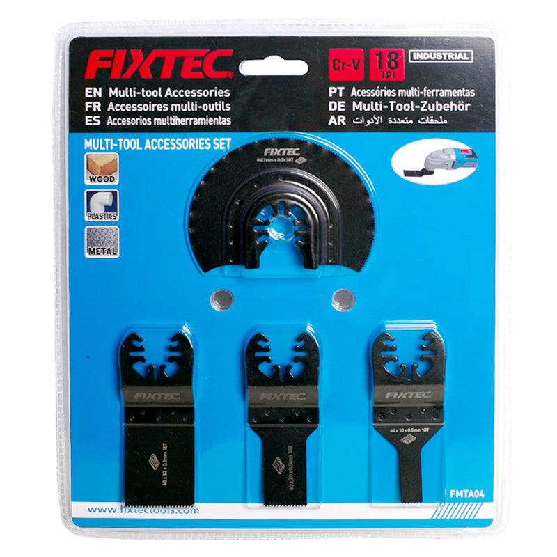 4 Piece Oscillating Multi-Tool Accessory Kit
