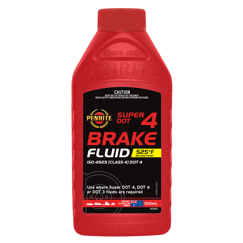 Penrite Super DOT 4 Brake Fluid 500ml