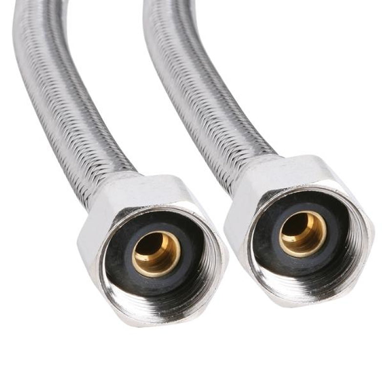 Bromic 8mm PEX PRO Stainless Steel Water Hose 1/2″ F x 1/2″ F (600mm)