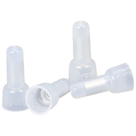 Closed End Connector 10-12 AWG - 50 Pack (White)