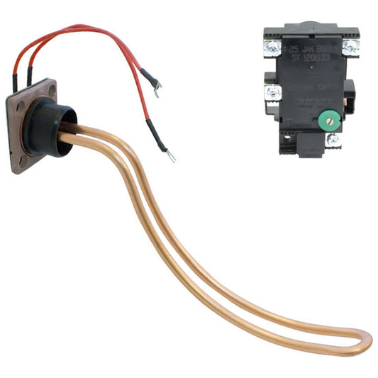 Hot Water Heating Element Kit (1800W Copper Element + ST12‑70K Themostat)
