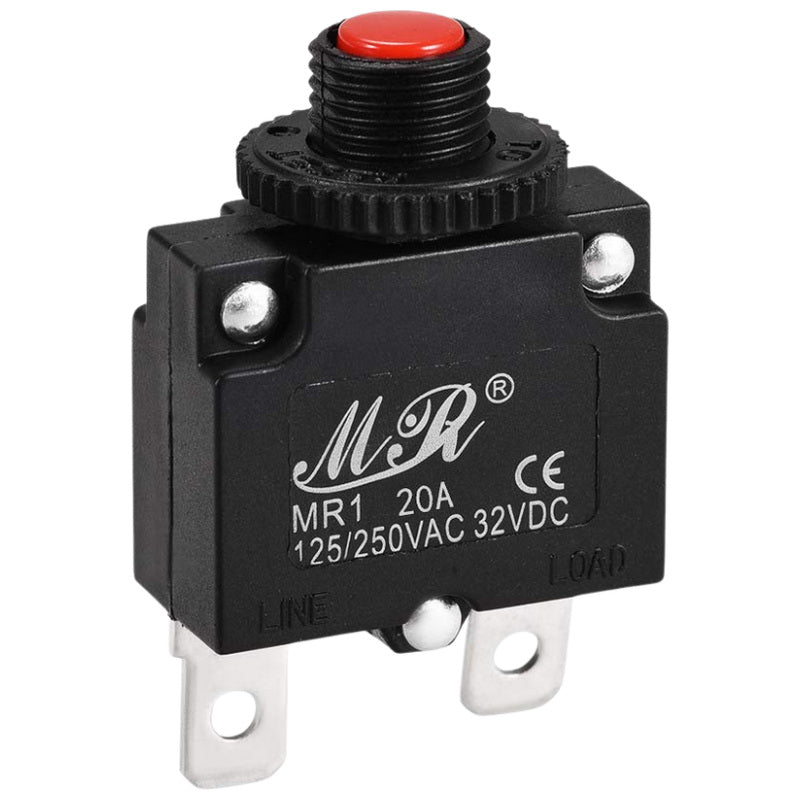 Manual Reset Overload Protector Circuit Breaker 20A (MR1)