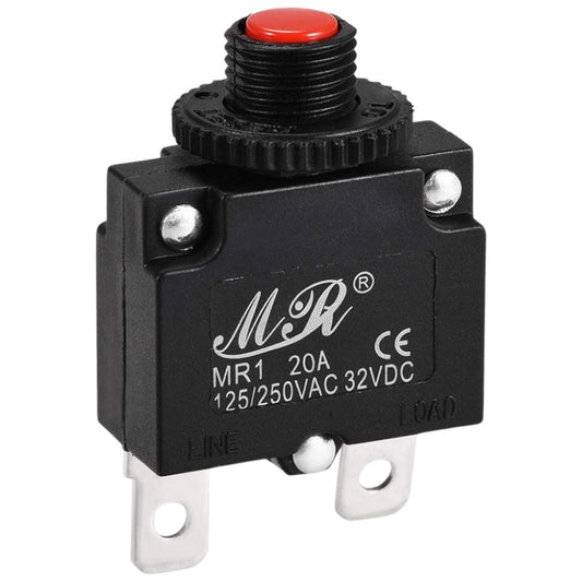Manual Reset Overload Protector Circuit Breaker 20A (MR1)