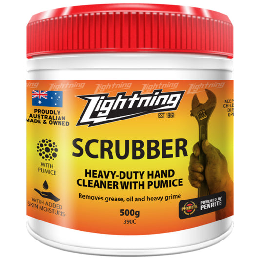 Lightning Scrubber Heavy-Duty Hand Cleaner 500G