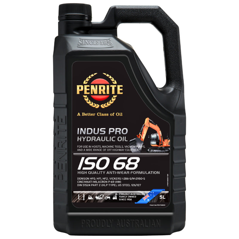 Penrite Indus Pro Hydraulic Oil ISO 68 (Mineral) 5L