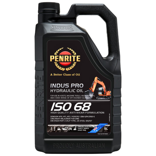 Penrite Indus Pro Hydraulic Oil ISO 68 (Mineral) 5L