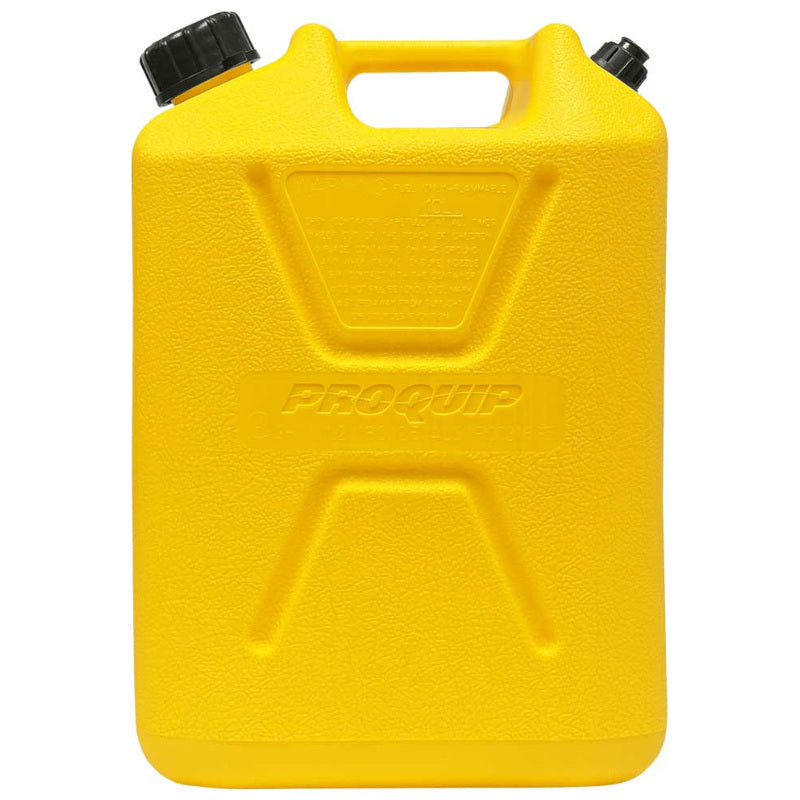 10L Plastic Fast Pour Fuel Can – Diesel Yellow