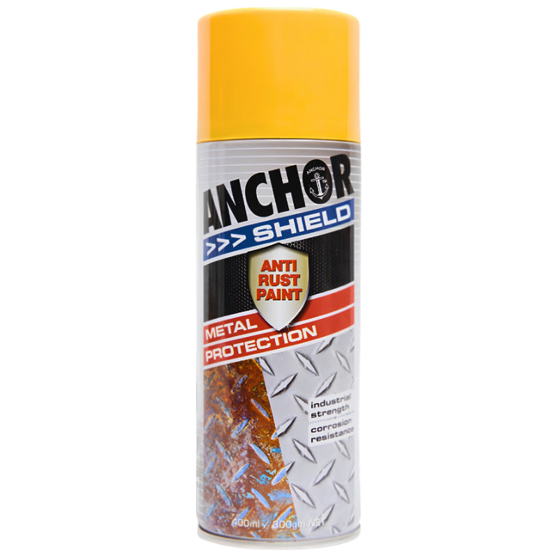 Anchor Shield Golden Yellow Paint Aerosol 300g