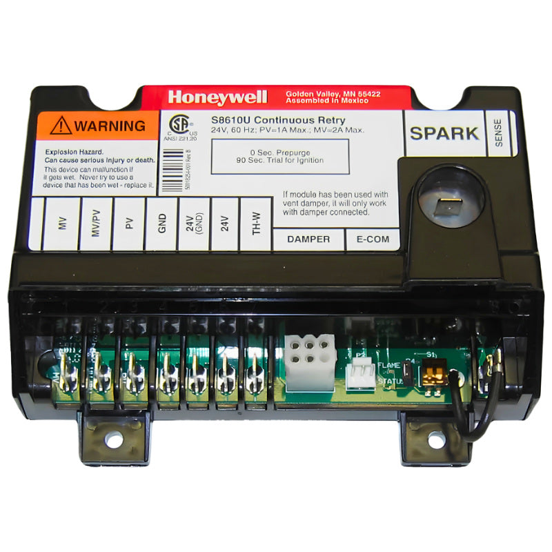Honeywell Universal Intermittent Pilot Ignition Module (S8610U3009)