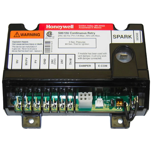 Honeywell Universal Intermittent Pilot Ignition Module (S8610U3009)