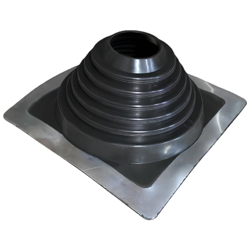 Black EPDM Pipe Boot Flashing 76–152mm – Dektite Style