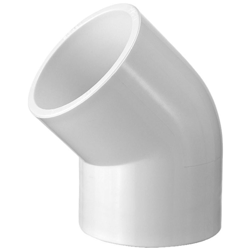 PVC Pressure Elbow 45 Degree 15MM