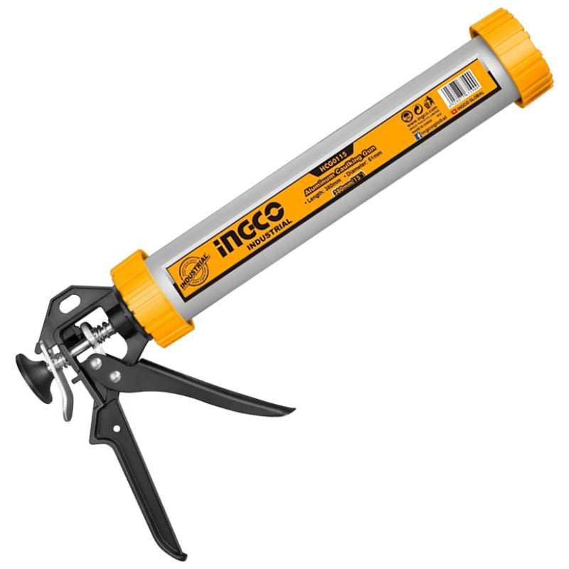 Heavy-Duty Caulking Gun for Sausage & Cartridge Use 378mm