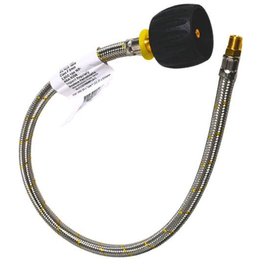 Bromic 8mm SS Pigtail 7/16-24 I/Flare x Type 27 (600mm)