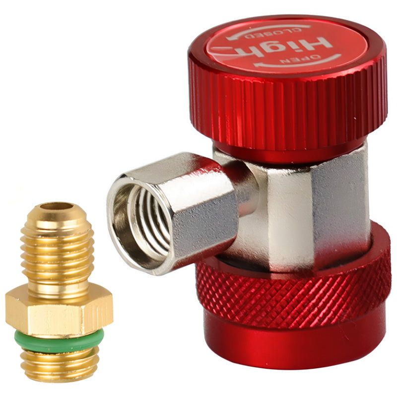 High‑Side Quick Coupler 14 mm + Adaptor – Suits R134a