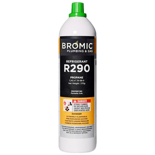 Bromic R290 Disposable Refrigerant Cylinder 370G