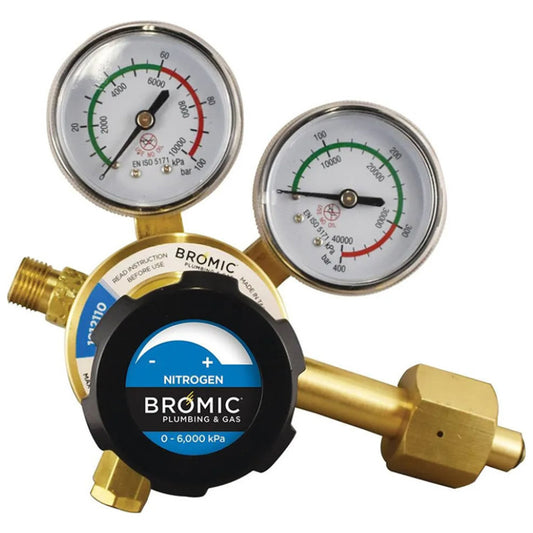 Bromic Nitrogen Regulator with Max Outlet Pressure of 6000 kPa