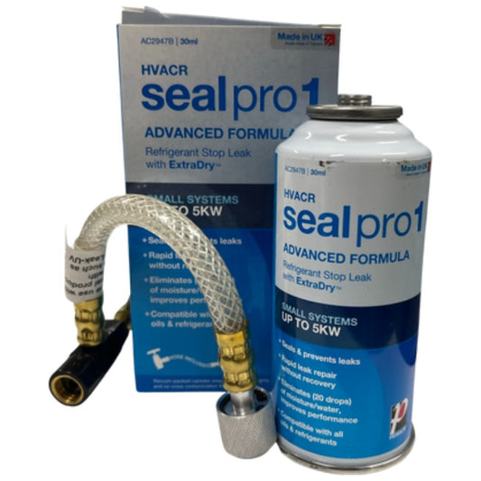 HVACR Seal Pro 1 Advanced Refrigerant Stop Leak with ExtraDry – Small Systems 0-5KW