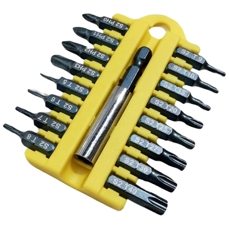 Multi Driver Bit Set 17 Pieces - Type B (Torx & Phillips)