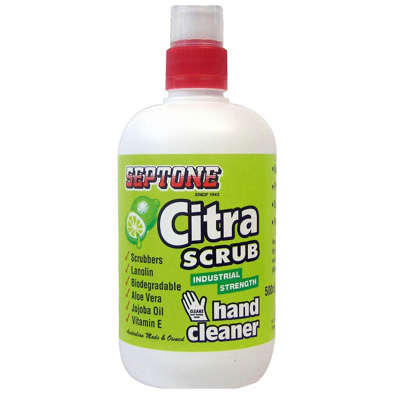 Septone Citra Scrub Industrial Strength Hand Cleaner 500ml