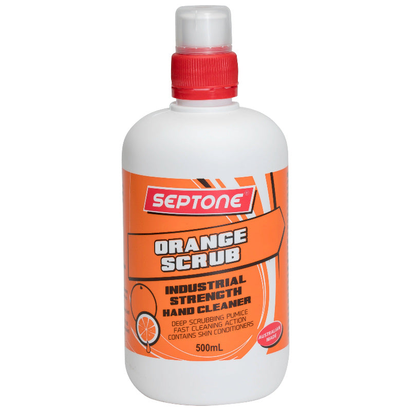 Septone Orange Scrub Industrial Strength Hand Cleaner 500ml