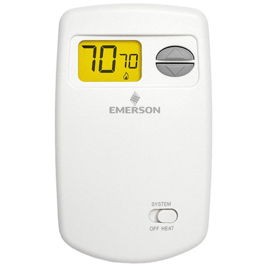 White Rodgers Non Programmable Thermostat 24V Heat Only (1E78-140)