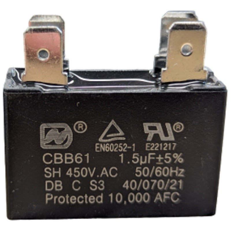 Bonaire Capacitor 1.5uF 4-Pin Square – Suits Vulcan Wall Furnace (0160196SP)