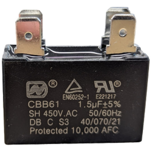 Bonaire Capacitor 1.5uF 4-Pin Square – Suits Vulcan Wall Furnace (0160196SP)