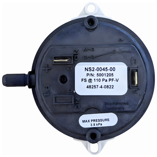 Bonaire Pressure Switch 110Pa – Suits MB4 & Omega Units (5001205SP)