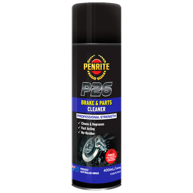 Penrite P26 Brake & Parts Cleaner Aerosol 400ml