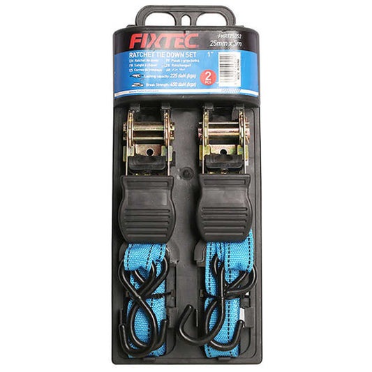 Ratchet Tie Down Kit 5M – Twin Pack